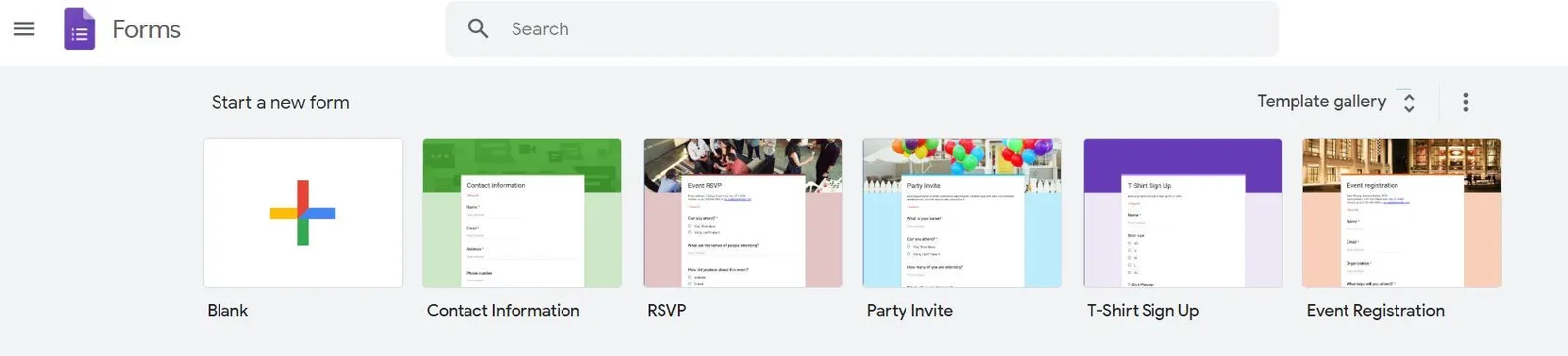 Google Forms